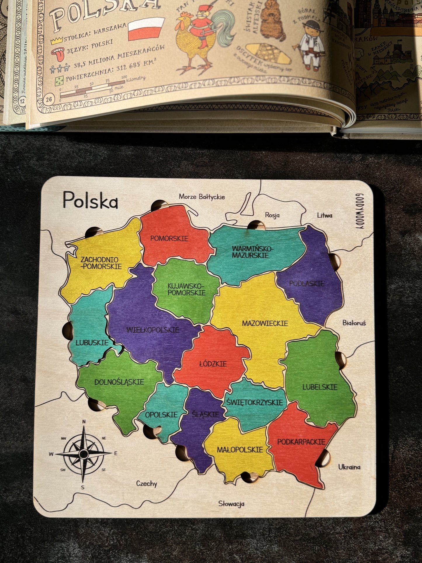 Map of Poland