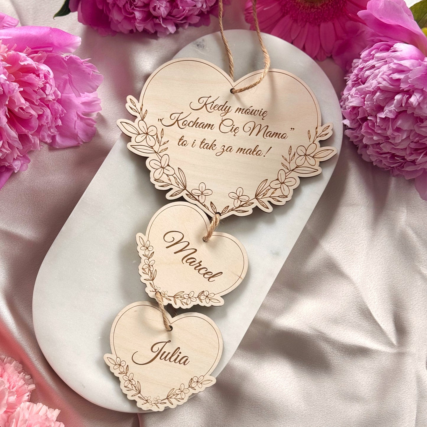 Proporczyk grawerowany