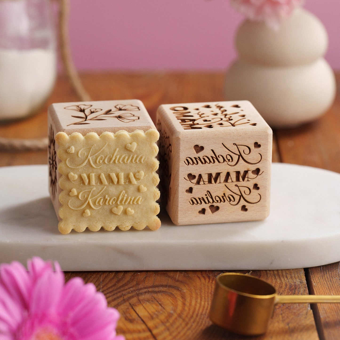 Dzień Mamy, kostka do ciastek (6 w 1) FOREMKA GRATIS