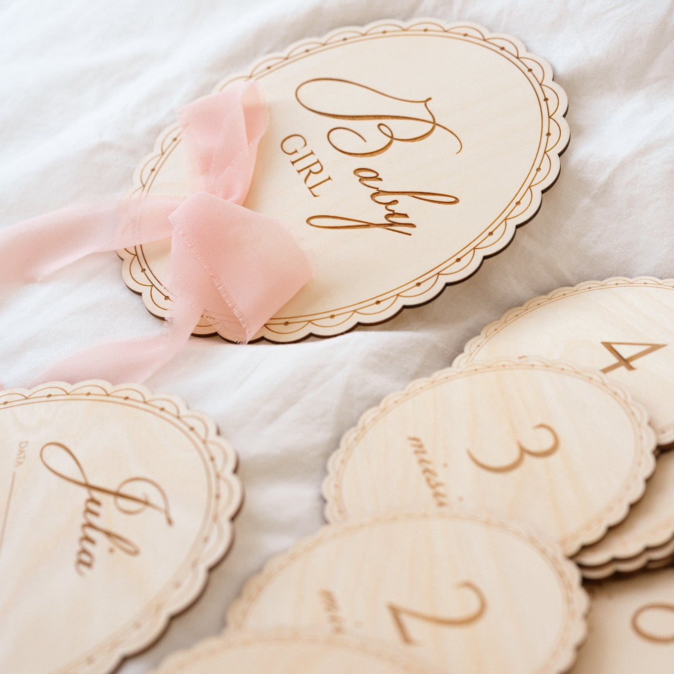 Zestaw Tabliczek - koronka