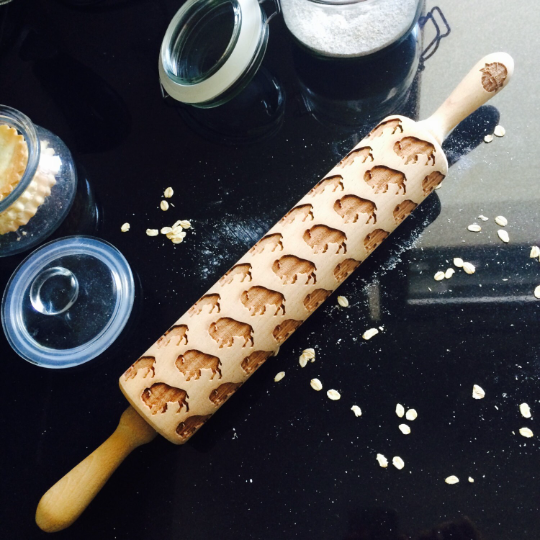 BISONS rolling pin