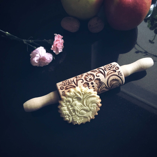 FOLK, MINI wałek do ciasta