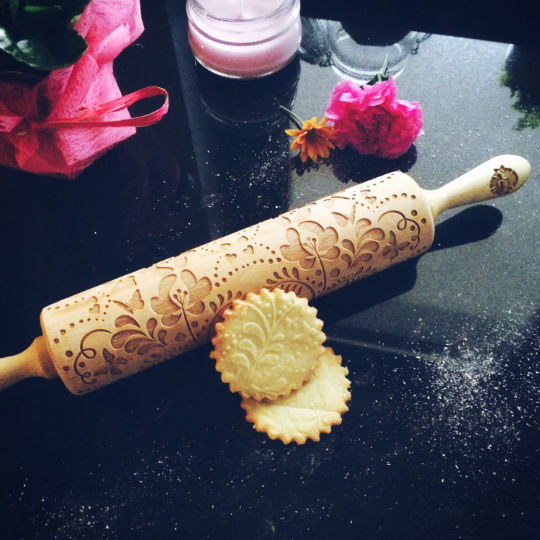GARDEN rolling pin