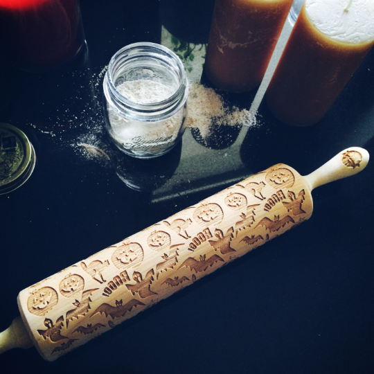 HALLOWEEN wałek do ciasta