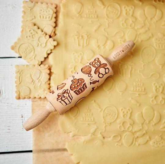 HAPPY BIRTHDAY, MINI rolling pin