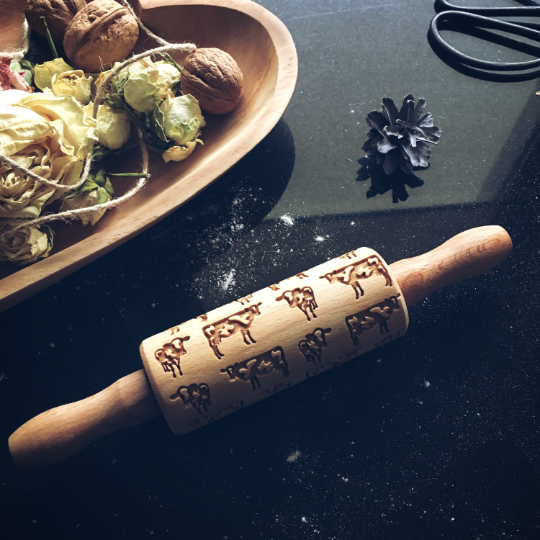 COWS, MINI rolling pin