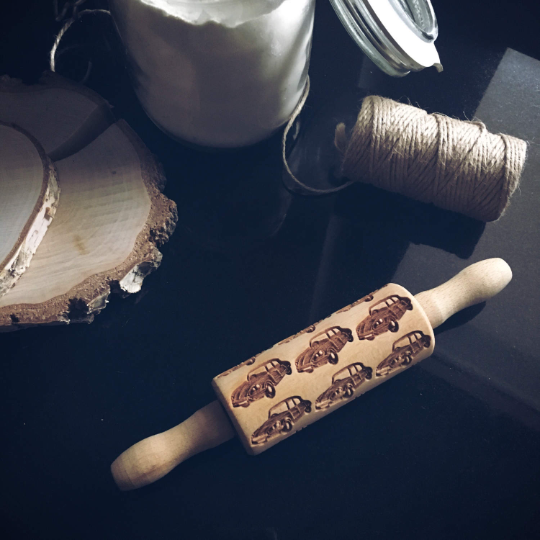 OLD CARS, MINI rolling pin