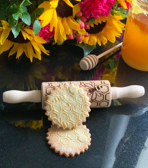 HONEYCOMB, MINI rolling pin