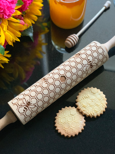 HONEYCOMB rolling pin