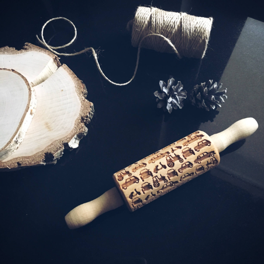 SAMOCHODY, MINI wałek do ciasta