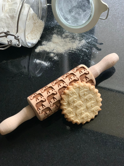 ELEPHANTS, MINI rolling pin
