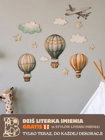 Dekoracja ścienna - Balon