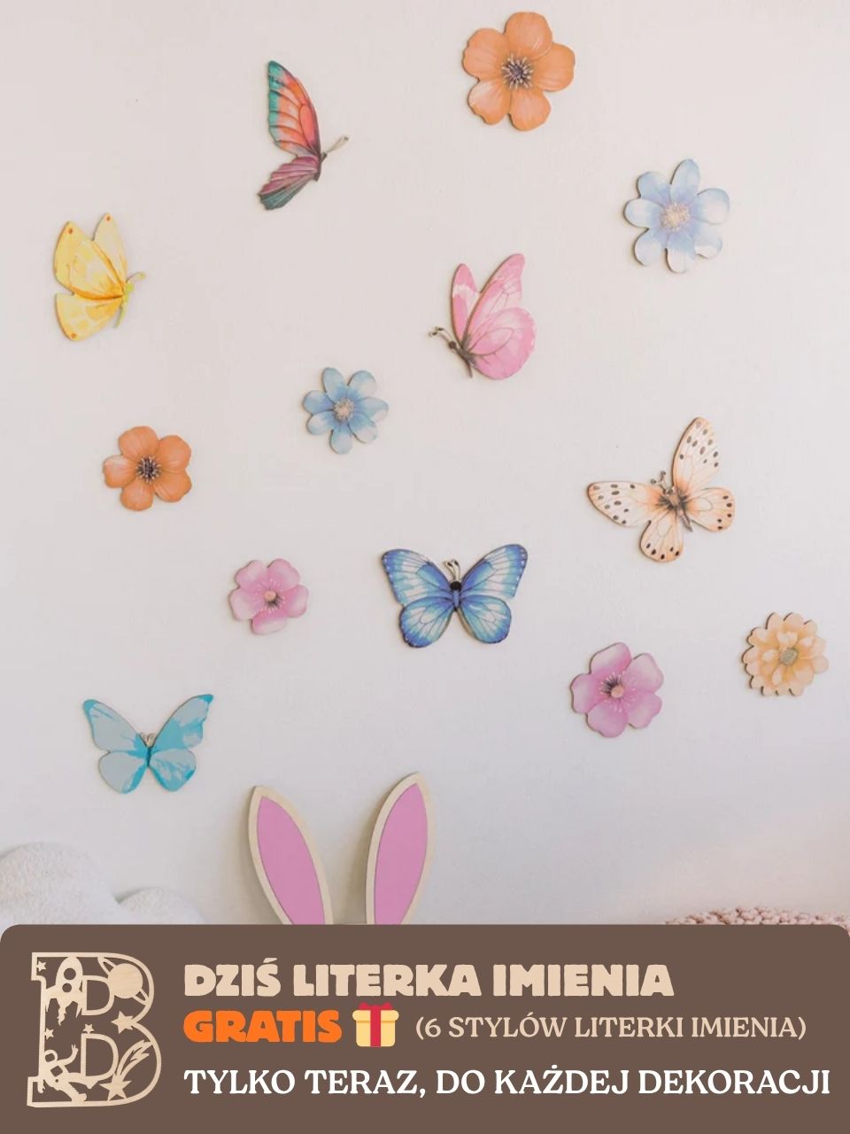 Dekoracja ścienna - Łąka