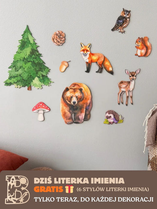 Dekoracja ścienna - LAS