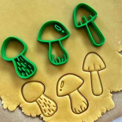 MUSHROOM SET - cookie cutter
