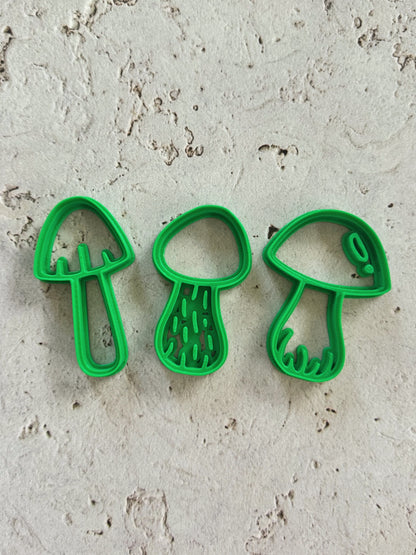 MUSHROOM SET - cookie cutter