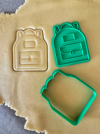 BACKPACK - cookie cutter and stamp