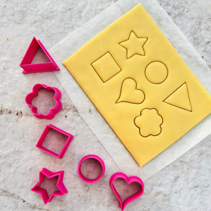 MINI KSZTAŁTY - zestaw foremek do ciastek