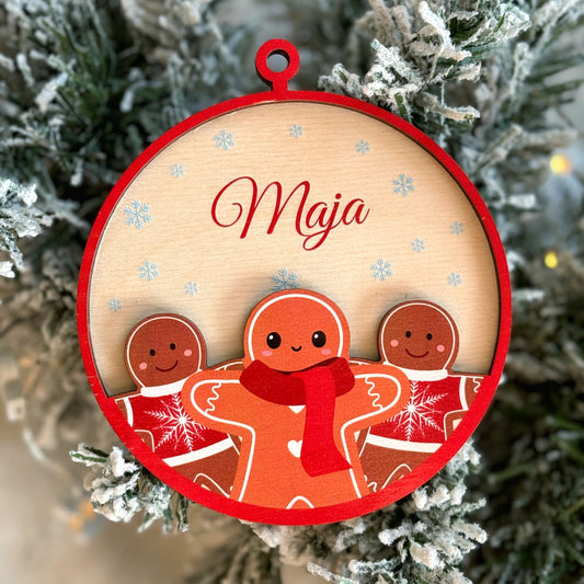 Personalized 3D pendant - Biscuit