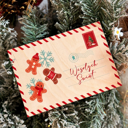 Christmas card with your wishes - Cookies