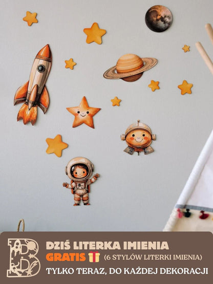 Dekoracja ścienna - Kosmos