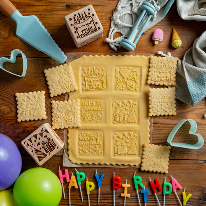 BIRTHDAY, cake cube (6 in 1)