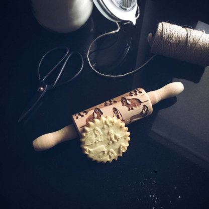 BASSET HOUND, MINI rolling pin