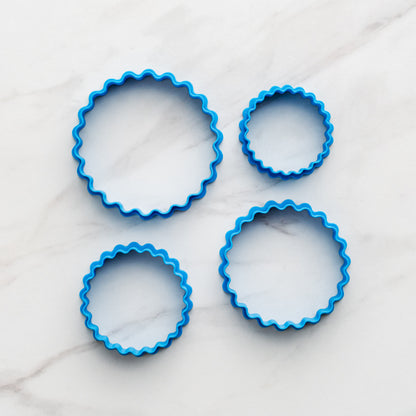 WHEELS small wave - set of cookie cutters