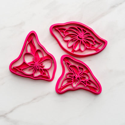 FLOWERS - set of cookie cutters