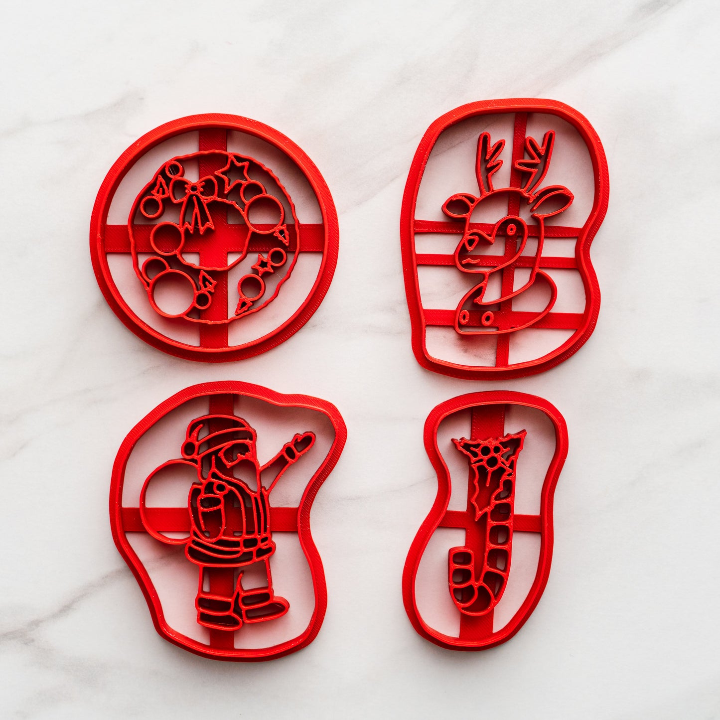 CHRISTMAS - set of cookie cutters