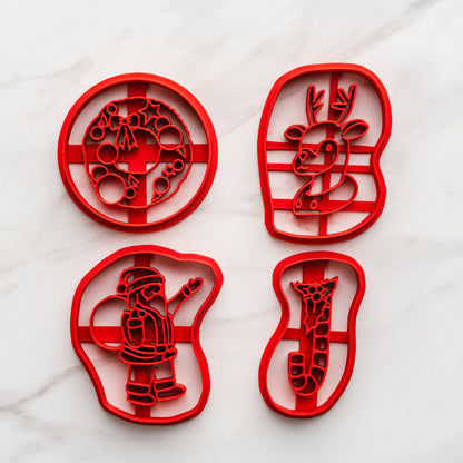 CHRISTMAS - set of cookie cutters