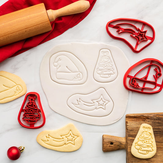 CHRISTMAS MOOD - a set of cookie cutters