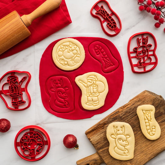 CHRISTMAS - set of cookie cutters