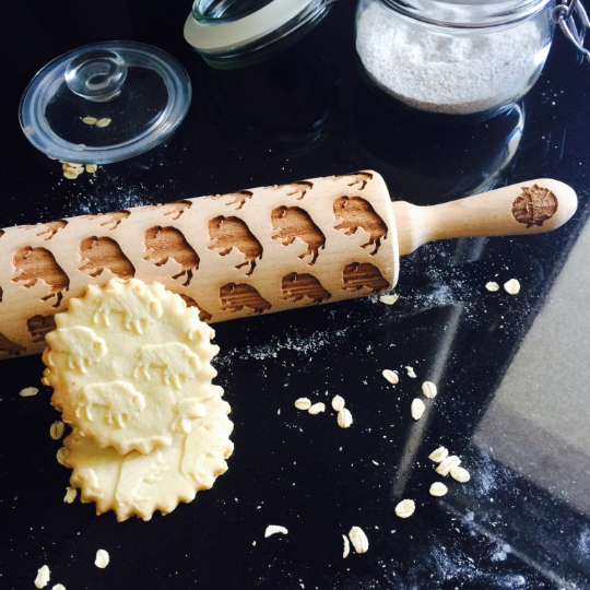 BISONS rolling pin