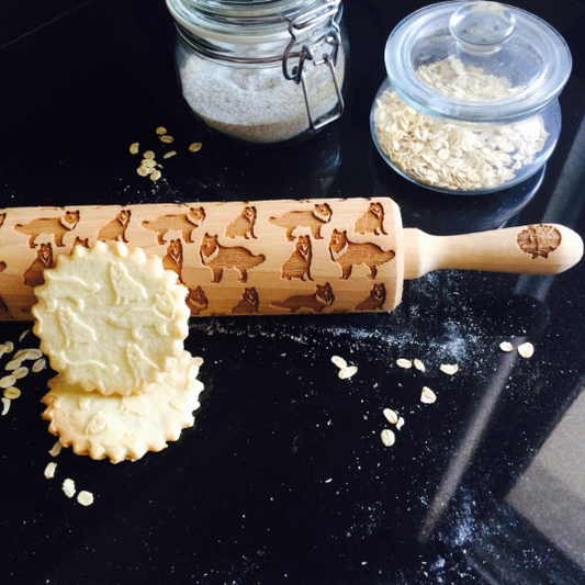 COLLIE rolling pin