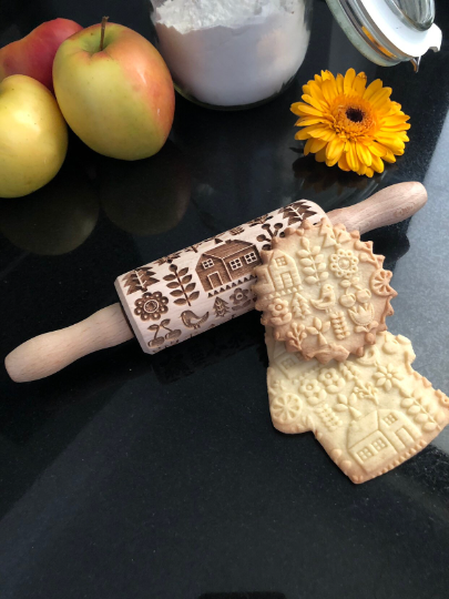 SCANDINAVIAN HOUSE, MINI rolling pin