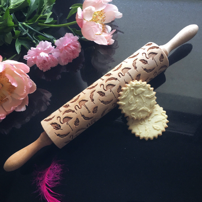 FLAMINGOS rolling pin