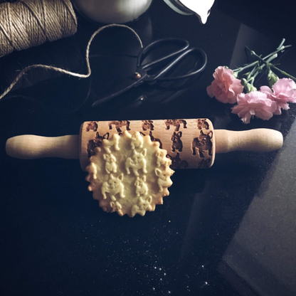 FRENCH BULLDOG, MINI rolling pin