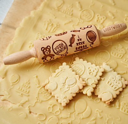 HAPPY BIRTHDAY, MINI rolling pin