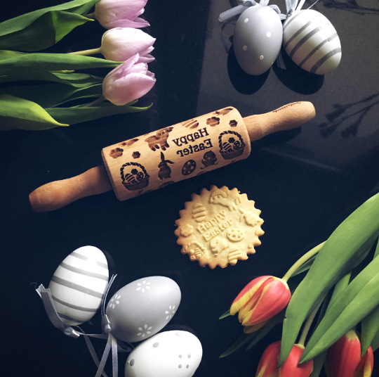 HAPPY EASTER, MINI rolling pin