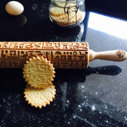 HIEROGLYPHS rolling pin
