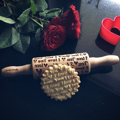 I LOVE YOU, MINI rolling pin