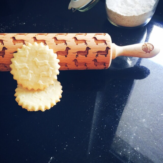 Dachshund rolling pin