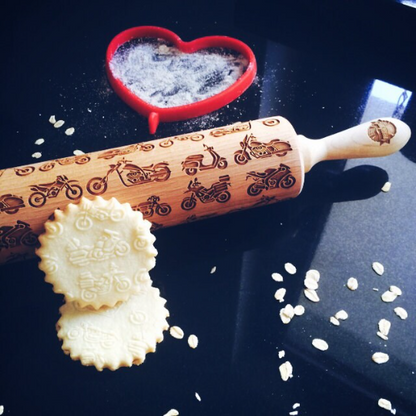 ONE-TRACK rolling pin