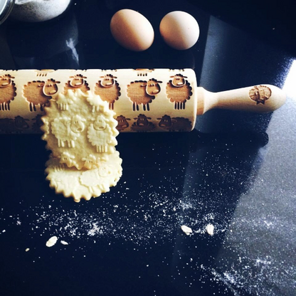 SHEEP rolling pin