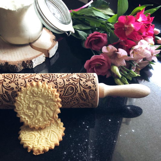 PAISLEY rolling pin