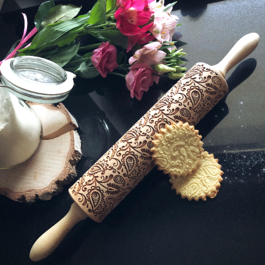 PAISLEY rolling pin