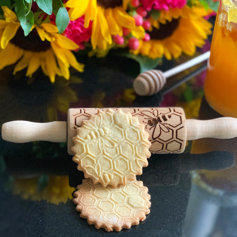 HONEYCOMB, MINI rolling pin