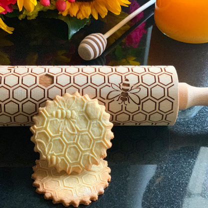 HONEYCOMB rolling pin