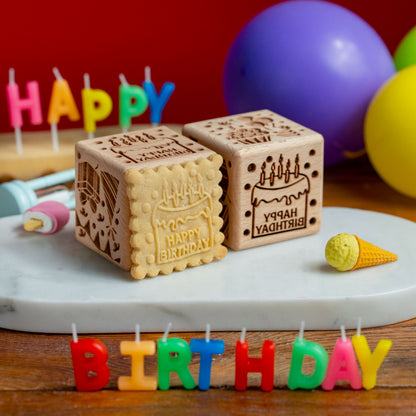 BIRTHDAY, cake cube (6 in 1)